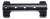 DNZ 10034 Game Reaper Scope Mount/Ring Combo Matte Black 1" Tube, Fits CVA Newer Black Powder & Rifle Barrels, High Rings