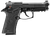Beretta USA J80XBLK13 80X Cheetah 380 ACP 13+1 3.90" Black Optic Ready/Serrated Slide, Black Anodized Aluminum Frame w/Picatinny Rail & Beavertail