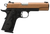 Browning 051987492 1911 Black Label Full Size Frame 380 ACP 8+1 4.25" Matte Stainless Steel Barrel, Copper Cerakote Serrated Stainless Steel Slide, Matte Black Polymer Frame, Black Polymer Grip