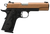 Browning 051987492 1911 Black Label Full Size Frame 380 ACP 8+1 4.25" Matte Stainless Steel Barrel, Copper Cerakote Serrated Stainless Steel Slide, Matte Black Polymer Frame, Black Polymer Grip