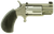 North American Arms PUGDP Pug  22 WMR 5 Shot 1" Stainless Steel Ported Barrel, Stainless Steel Frame, Stainless Cylinder, Black Polymer Grip, Exposed Hammer