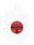 Birchwood Casey BC-47661   Pistol/Rifle Black/Red/White Steel Silhouette 0.38" Thick Hanging