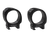 Wheeler 1133748 Sporter Scope Rings  Black 1" Medium