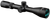 Konus 7180  LZ-30 Black 2.5-10x 30/30 w/ Illuminated Floating Corss Red/Blue Reticle
