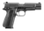 FN 66101115 High Power  9mm Luger 10+1 4.70" Black Target Crown Steel Barrel, Black PVD Serrated Steel Slide & Steel Frame w/Beavertail, Black Polymer Grip, Ambidextrous