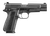 FN 66101115 High Power  9mm Luger 10+1 4.70" Black Target Crown Steel Barrel, Black PVD Serrated Steel Slide & Steel Frame w/Beavertail, Black Polymer Grip, Ambidextrous