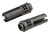 SureFire WARCOMP5561228 Warcomp QD Flash Hider 22 Cal (5.56mm) 1/2"-28 tpi, Open Tine 3-Prong, Ported Black Stainless Steel for AR/M4-Platform (SOCOM Suppressor Compatible)