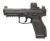 HK 81001351 VP9A1 F w/Optic 9mm Luger 15+1 4.53" Black Barrel & Steel Serrated w/Optic Slide, Black Polymer Frame w/Picatinny Rail, Textured Grip, Vortex CCW