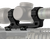 Reptilia LLC 100116 AUS Optic Mount Black 7075-T6 Aluminum 30mm Tube Mil-Spec 1913 Picatinny Rail Mount