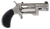 North American Arms SNT Sentinel  22 WMR 5 Shot 1.42" Matte Stainless Steel Barrel, Stainless Cylinder, Matte Stainless Steel Frame, Slip-on Rubber Pebble Grip, Exposed Hammer