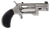North American Arms SNT Sentinel  22 WMR 5 Shot 1.42" Matte Stainless Steel Barrel, Stainless Cylinder, Matte Stainless Steel Frame, Slip-on Rubber Pebble Grip, Exposed Hammer