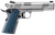 Bersa B19117050SMBL B1911  Full Size Frame 45 ACP 8+1 5" Stainless Steel Barrel, Polished Stainless Serrated Steel Slide, Matte Stainless Stainless Steel Frame w/Beavertail, Blue VZ Grip, Ambidextrous
