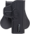 Bulldog RRG43 Rapid Release  OWB Black Polymer Paddle Fits Glock 43 Right Hand