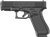 Glock PV4550203 G45 V Crossover 9mm Luger 17+1 4.02" Black GMB Barrel, Black nDLC Steel Serrated Slide, Black Polymer Frame w/Accessory Rail, Textured polymer Grip, Ambidextrous