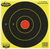 Birchwood Casey 35908 Dirty Bird  8" Bullseye Paper Hanging Universal Black/Yellow 8 Per Pkg