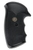 Pachmayr 03264 Gripper Grip Checkered Black Rubber with Finger Grooves for S&W K/L Frame with Square Butt