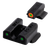TruGlo TG231MP2C Tritium Pro  Black | Green Tritium White Outline Front Sight Green Tritium Rear Sight