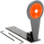 Champion Targets 40881 Gong Popper Target Rimfire Orange Steel Standing Includes Ground Stakes