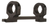 DNZ 30700 Game Reaper-Remington Scope Mount/Ring Combo Matte Black 30mm