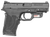 Smith & Wesson 12439 M&P Shield EZ M2.0 9mm Luger 3.68" 8+1 Black Black Armornite Stainless Steel Slide Black Polymer Grip Crimson Trace Red Laser (No Manual)