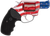 Charter Arms 23872 Undercover The Old Glory Small 38 Special, 5 Shot 2" American Flag Stainless Steel Barrel & Cylinder, American Flag Aluminum Frame w/Black Finger Grooved Rubber Grip, Exposed Hammer