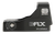 Eotech EFLX3RWBLK EFLX Mini Reflex Sight  Matte Black 1 x 3 MOA Red Dot
