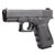 Hogue Wrapter Rubber Adhesive Grip for GLOCK Gen 3 Models 17 17L 18 22 24 31 34 35 37 - Black