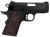 Colt Mfg O7802XE Defender  Compact Frame 9mm Luger 8+1 3" Black Steel Barrel, Blued Serrated Steel Slide, Matte Black Cerakote Aluminum Frame w/Beavertail, Black Cherry Tactical G10 Grip, Ambidextrous