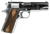 SDS Imports 10100112 1911A1 Desperado 38 Super/9mm Luger 9+1 4.25" Hard Chrome Plated Barrel, High Polished Chomium Coated Serrated Steel Slide & Frame w/Beavertail, Checkered Wood Grips