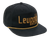 LEU 186002 RETRO ROPER BLACK           HAT