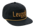 LEU 186002 RETRO ROPER BLACK           HAT