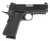 Tanfoglio TFPUGIO9 Pugio  Compact 9mm Luger 10+1 3.54" Stainless Bull Barrel, Black Steel Serrated Slide, Black Polymer Frame w/Beavertail & Picatinny Rail, Textured Grip
