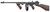 AO T5P LIGHTWEIGHT 45ACP 18 FAUX WALNUT 50RD