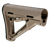 Magpul MAG310FDE CTR Carbine Stock Flat Dark Earth Synthetic for AR-15, M16, M4 with Mil-Spec Tube (Tube Not Included)