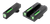 TruGlo TG13GL3A TFX  Green Fiber Optic/Tritium Front/ Green/Tritium/Fiber Optic Rear/ Black Nitride Fortress Frame, Compatible w/Most Glock Except MOS, Post Mount