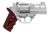 Chiappa Firearms 340353 Rhino 30DSX 357 Mag 6 Shot 3" Stainless Steel Barrel & Cylinder, Stainless Alloy Frame, Black/Red G10 Grip
