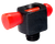 HiViz BD1008R Spark II Bead Replacement Front Sight  Black | Red Fiber Optic Universal Threads