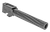 Rival Arms RA20G103D Precision Match Grade 9mm Luger Compatible w/Glock 17 Gen5, 4.49" Fluted PVD Stainless Steel