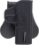 Bulldog RRG19 Rapid Release  OWB Black Polymer Paddle Compatible w/Glock 19/23/32 Right Hand