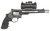 Smith & Wesson 170318 Performance Center 629 Hunter 44 Rem Mag 6rd 7.50" Stainless Steel Black Stainless Steel Black Polymer Grip