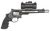 Smith & Wesson 170318 Performance Center 629 Hunter 44 Rem Mag 6rd 7.50" Stainless Steel Black Stainless Steel Black Polymer Grip