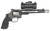 Smith & Wesson 170318 Performance Center 629 Hunter 44 Rem Mag 6rd 7.50" Stainless Steel Black Stainless Steel Black Polymer Grip