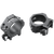 Weaver Mounts 48364 Four-Hole Skeleton Rings  Matte Black 30mm Low