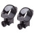 BURRIS MED 1" .22 RINGS DLX STEEL BK