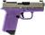 Gforce Arms GF932512PUN Rapture  Sub-Compact Frame 9mm Luger 12+1 3.25" Black Steel Barrel, Nickel Steel Optic Cut/Serrated Slide, Purple Cerakote Polymer Frame, Shield RMSc/RMR Footprint