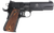 GSG GSG2210M1911CA 1911 *CA Compliant 22 LR 10+1 5" All Black Anodized Steel Barrel, Serrated Slide, Zinc Alloy w/Beavertail Frame, Double Diamond Walnut Grip