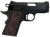 Colt Mfg O7800XE Defender  Compact 45 ACP 7+1 3" Black Steel Barrel, Blued Serrated Slide, Matte Black Cerakote Aluminum Frame w/Beavertail, Black Cherry Tactical G10 Grips, Ambidextrous
