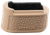 Hogue 18053 OverMolded Extension Base Pad Cobblestone Fits Sig Sauer P365X/XL 15rd FDE Rubber