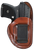Bianchi 19226 100 Professional  Size 09 IWB Leather Tan Belt Clip Fits Walther PPK/Bersa Thunder/Diamondback DB Right Hand