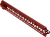 TIMBER CREEK OUTDOOR INC ME15HGR Enforcer Handguard AR-15 Red Anodized Aluminum 15" Picatinny/M-LOK